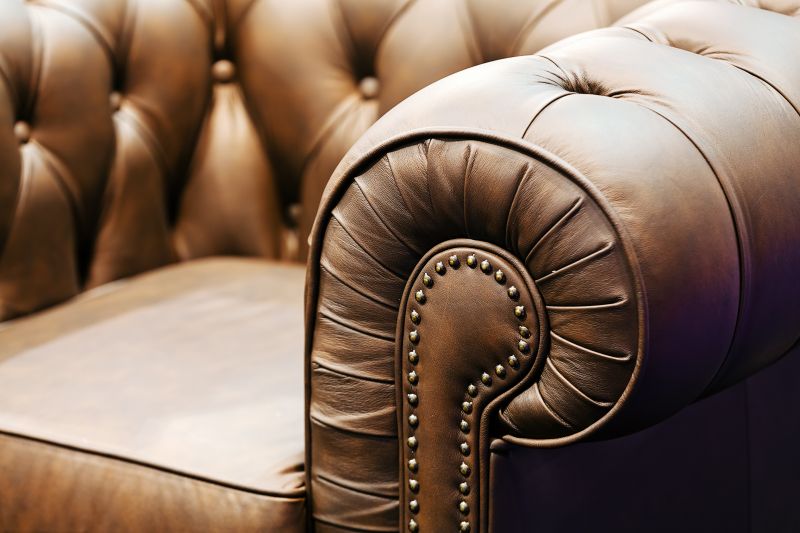 Elegant Leather Sofa
